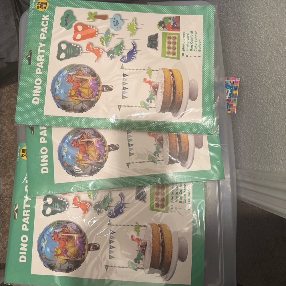 Dino Party Pack for Kids